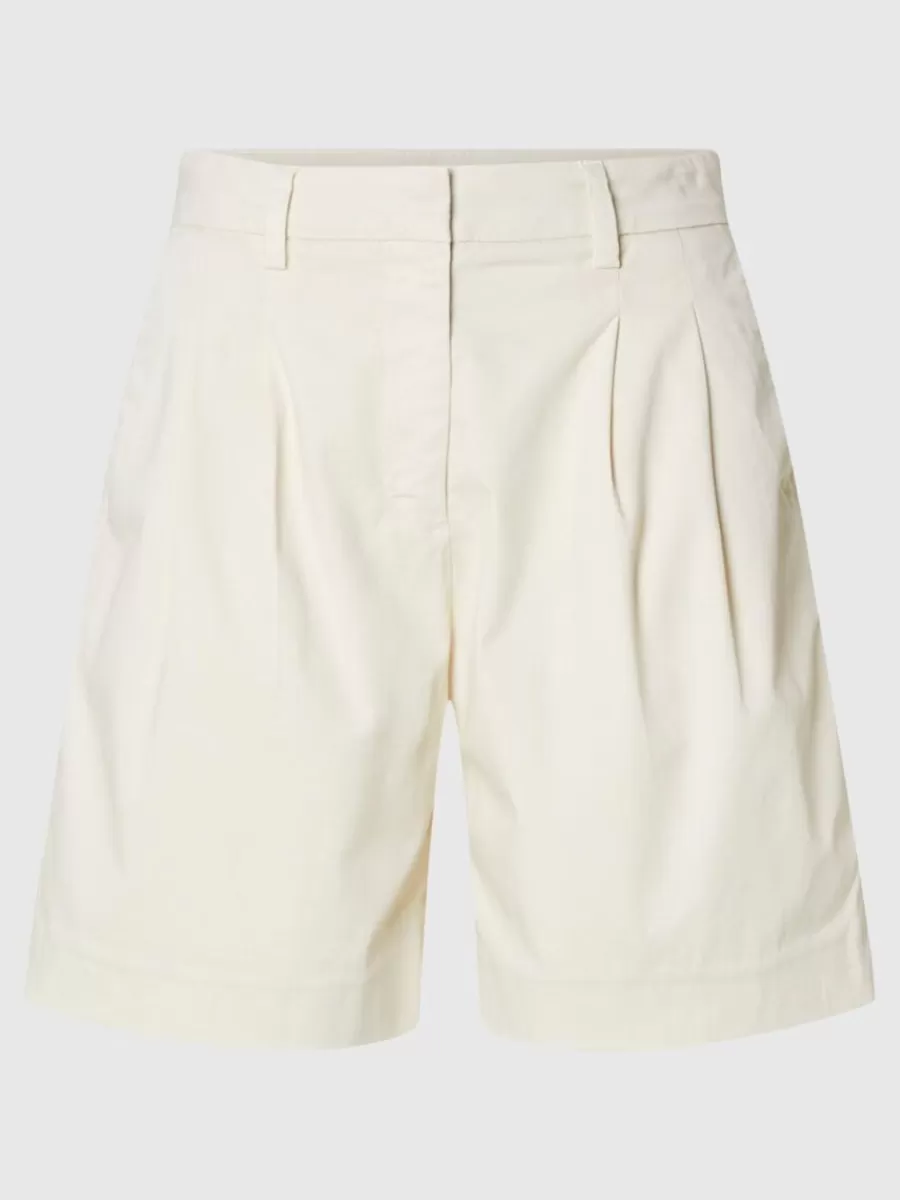 SELECTED HÖG MIDJA CHINOSHORTS Beige Cheap