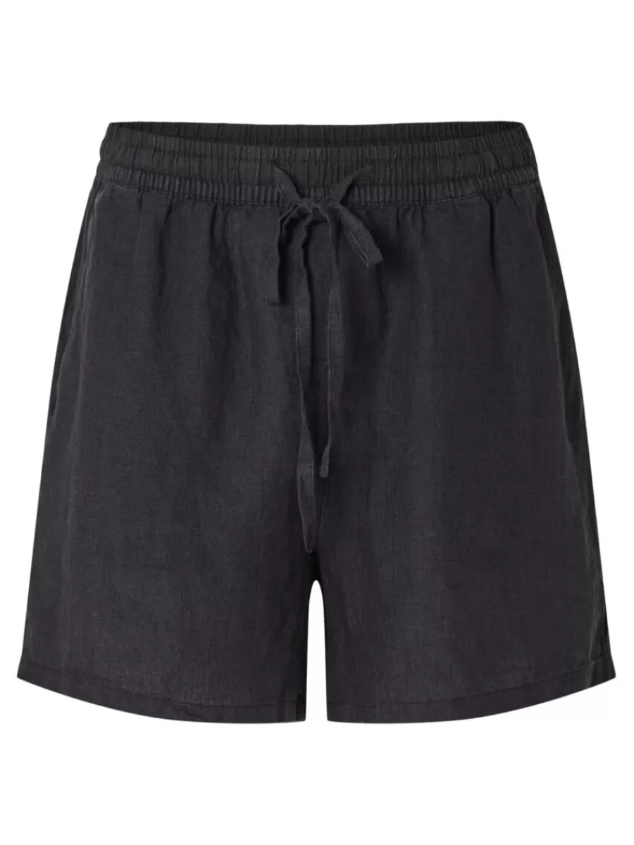 SELECTED LINNESYDDA SHORTS Black Fashion